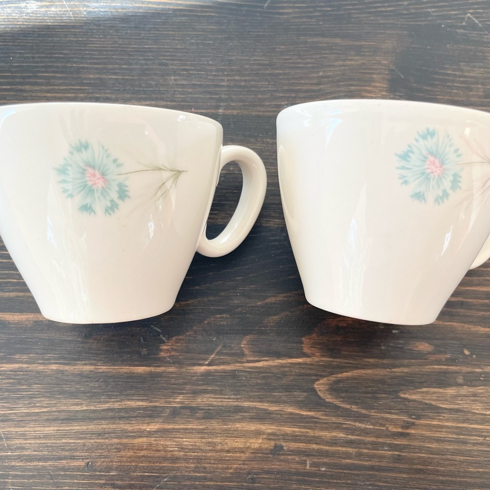 2 Vintage Taylor Smith Tea Cups